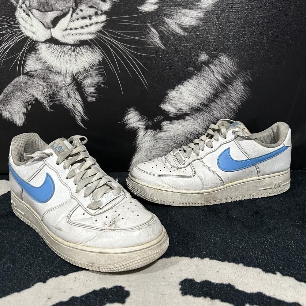Nike Air Force 1 Low '07 DV3808-103 Athletic Sneaker Women's 9.5 White Leather